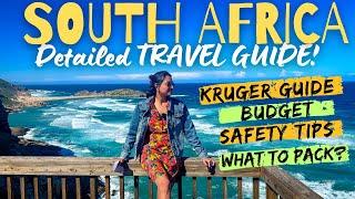 SOUTH AFRICA TRAVEL GUIDE  Budget ItinerarySAFETY tips  Kruger park guide  Plan trip from India