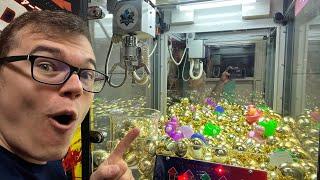 Golden Egg Claw Machine MADNESS