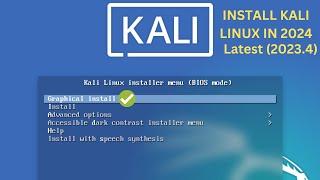 How to Install Kali Linux Latest 2023.4 on Your ComputerLaptop In 2024