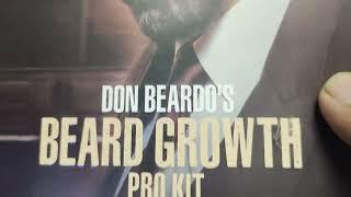 unboxing beard growth pro kit.. 