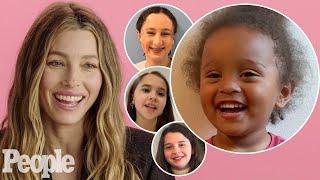 Jessica Biel Answers Kids Questions About Skincare and *NSYNC vs  Backstreet Boys  PEOPLE