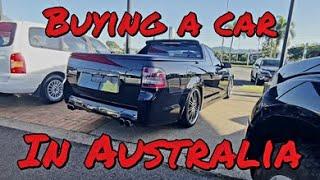 Buying a Car in Australia for a Working Holiday