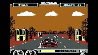 Commodore 64 C64 Turbo Out Run US Gold longplay 720p