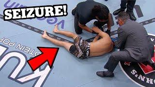 Bryce Mitchell Has Seizure After Scary Knockout vs Josh Emmett at UFC 296 - Doctor Reacts