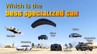 GTA V Online Which is Best Specialized car  Deluxo Vigilante Scramjet Ruiner Stromburg etc