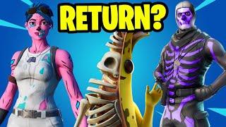 ALL HALLOWEEN SKINS RETURN RELEASE DATE IN FORTNITE ITEM SHOP 2021