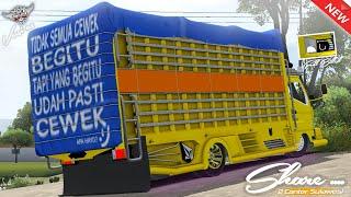 SULAWESI STYLESHARE 2 MOD BUSSID TRUCK CANTER HD-X MUATAN & SUSPENSI REAL TERBARU 2024