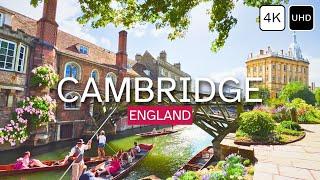 CAMBRIDGE Virtual Walk  The Unforgettable Trail in 4K with Captions