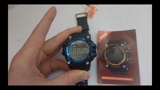 Умные смарт часы skmei 1227 smart watch инструкция обзор настройка приложение отзывы