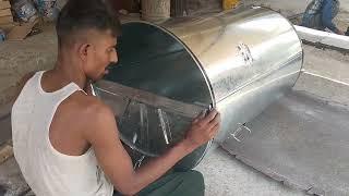 Making of a steel food storage container  Whole Process  #makingvideos
