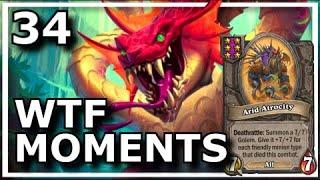 Hearthstone Battlegrounds - Best Epic WTF Moments & Builds 34