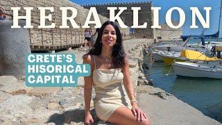 HERAKLION  CRETE  GREECE  CRETAN CULTURE AND HISTORY  CRETE SERIES P1