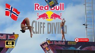 Ultimate Red Bull Cliff Diving World Series Final 2024  4K Norway Adventure  Shutterbug in Norway