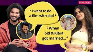 Dulquer Salmaan and Jasleen Royal on Mammootty Sid-Kiara & Virat-Anushka’s weddings King of Kotha