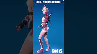 LINE DANCIN Emote Showcase ft. Gwenpool  Fortnite x DASHA #shorts