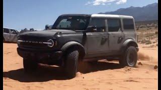 Trail Turn Assist Demonstrated on 2021 Ford Bronco Sasquatch 4 Door
