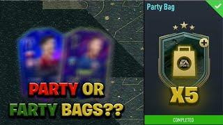 THIS IS WHAT 5x PARTY BAG PACKS GAVE US  more rigged gameplay