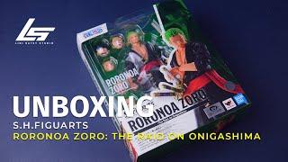 S.H.Figuarts Roronoa Zoro The Raid on Onigashima  Unboxing
