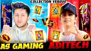 As Gaming Vs Aditech Collection War Only Rare Bundle Challenge  - Garena Free Fire