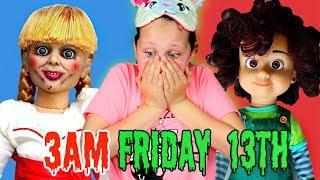 Do Not Play WOULD YOU RATHER at 3AM.. FRIDAY 13th CHALLENGE