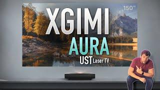 MINDBLOWING XGIMI Aura 4K UST Laser projector Full review