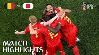 Belgium v Japan  2018 FIFA World Cup  Match Highlights