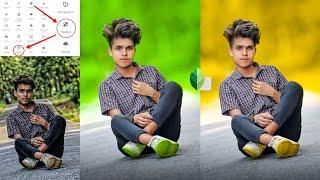 Blur Photo Editing Tutorial  Snapseed Background Colour Change  - Rose editing zone