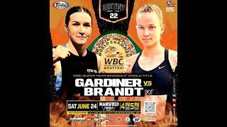 Shannon Gardiner Vs Tierra Brandt - WBC Muaythai World Title