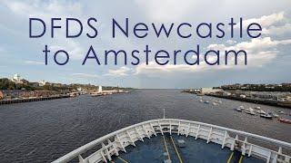 DFDS Newcastle Amsterdam Overnight Ferry - What to Expect Sea View Cabin Tour Car Passenger