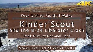 Peak District Guided Walks Kinder Scout & Mill Hill B-24 Liberator Crash Site