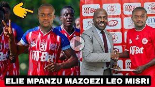 MASHINE MPYA YA SIMBA Tazama Hapa mazoezi ya Elie Mpanzu Baada ya Kutambulishwa Leo Misri Anabalaa