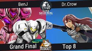 Cornismash #173  GF  BenJ Samus Dark Samus vs Dr.Crow Lucina  Ultimate Singles