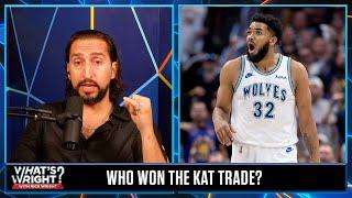 Nick questions the weird Karl-Anthony Towns trade between the T-Wolves and Knicks  Whats Wright?