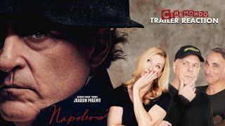 Napoleon Trailer Reaction Joaquin Phoenix  Vanessa Kirby  Ridley Scott