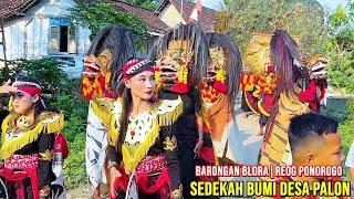 MERIAH  Arak Arakan Barongan Blora Terbaru dan Reog Ponorogo Sedekah Bumi Desa Palon