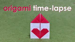 Origami Time-Lapse Home is where the heart is Sara Adams