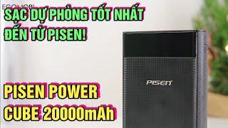 Sạc dự phòng Pisen Power Cube 20000mAh - Sạc dự phòng tốt nhất của Pisen