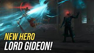 NEW Hero LORD GIDEON Quick Review and Gameplay?  - Shadow Fight 4 Arena