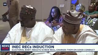 ELECTORAL BODY INDUCTS 10 NEW RECs CHARGES THEM ON GOOD CONDUCT
