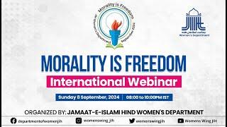 Morality Is Freedom  International Webinar