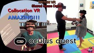 Shared Space VR in the Oculus Quest