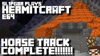 Minecraft Hermitcraft LP E64 - Horse Track COMPLETE  Lets Play 
