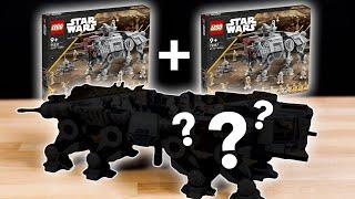 Can you build an AT-OT w 2x LEGO Star Wars AT-TEs? 