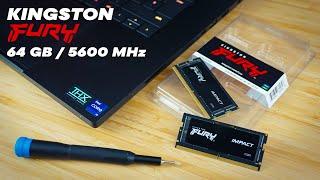 Kingston Fury RAM Kit  64 GB  5600 MHz DDR 5 - Boost your Laptop