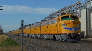 Union Pacific Cheyenne Frontier Days Train in 2015 with E9s and 6936