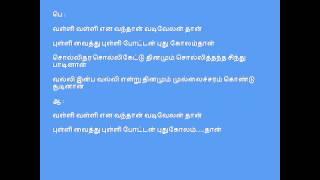 valli Valli ena vandhan Karaoke For Male By Hamsarishi