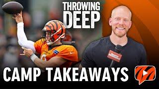 Bengals Training Camp Takeaways & Highlights Joe Burrow Goes DEEP