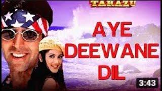 Aye Deewane Dil Kardi Kya Mushkil  Akshay  Tarazu 1997  Kumar Sanu Alka Yagnik  Dolby Audio