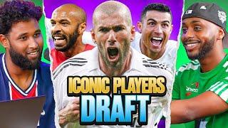 ICONIC FOOTBALLERS DRAFT CHALLENGE Ft Ronaldo Zidane & Henry