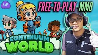 NEW Free-to-Play MMO Continuum World - NFT  PlayToEarn game